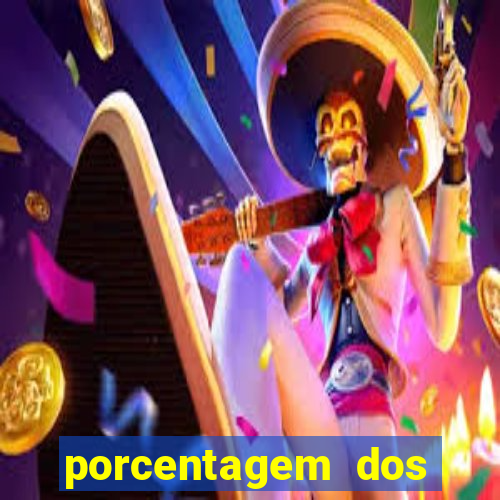 porcentagem dos joguinhos slots